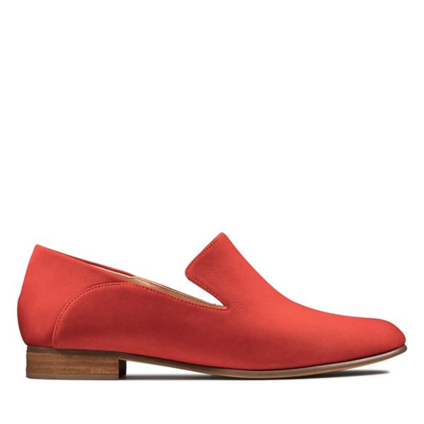 Clarks Womens Pure Viola Heels Red | USA-1643295